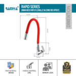 Rapid Flexible Swan Neck Red - Image 3