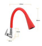 Pacific Smart Flexible Sink Cock Red - Image 2