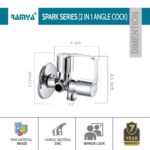 Spark 2 way Angle Cock - Image 3