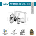 Prime 2 Way Angle Cock - Image 2