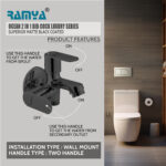 Ocean  Bib Cock 2 way Black - Image 3