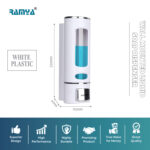 Capsule White Soap Dispenser - Image 3