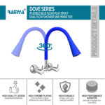 Dove Smart Flexible Sink Mixer Blue - Image 3