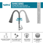 Rambo Smart Flexible Swan Neck Grey - Image 2