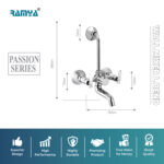 Passion Wall Mixer With Band - Image 3