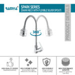 Spark Flexible Swan Neck Silver - Image 2