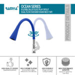 Ocean Smart Flexible Swan Neck Blue - Image 3