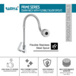 Prime Flexible Swan neck Silver - Image 3