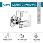 Cube Angle Cock 2 Way - Image 4