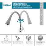 Ornamix Smart Flexible Swan Neck Grey - Image 3