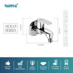 Ocean Nozzle Bib Cock - Image 3