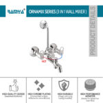 Ornamix 3in1 Wall Mixer - Image 3