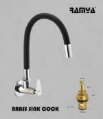 Pacific Flexible Sink Cock Black - Image 3