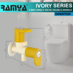 Ivory 2 way Angle Cock - Image 2