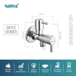 Dove Angle Cock 2 Way - Image 3