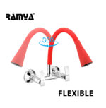 Leaf Smart Flexible Sink Mixer Red - Image 3