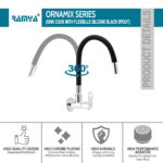 Ornamix Flexible Sink Cock Black - Image 3