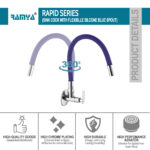 Rapid Flexible Sink Cock Blue - Image 2