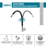 Dove Flexible Swan Neck Black - Image 3