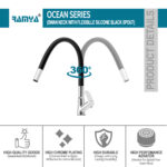 Ocean Flexible Swan Neck black - Image 3