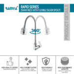 Rapid Flexible Swan Neck Silver - Image 2