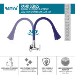 Rapid Smart Flexible Sink Cock Blue - Image 2