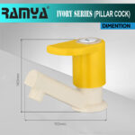 Ivory Pillar Cock - Image 2