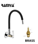 Leaf Flexible Sink Cock Black - Image 4