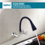 Ocean Smart Flexible Sink Mixer Black - Image 4