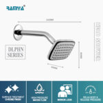 Dolphin Shower With 9inch Arm - Image 4