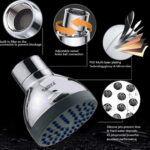 OHO3 Head Shower With 9inch Arm - Image 5