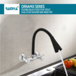 Ornamix Smart Flexible Sink mixer Black - Image 4