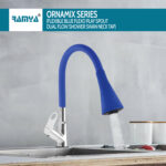 Ornamix Smart Flexible Swan Neck Blue - Image 4