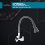 Rambo Smart Flexible Sink Cock Grey - Image 4
