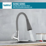 Rambo Smart Flexible Swan Neck Grey - Image 4