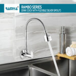 Rambo Flexible Sink Cock Silver - Image 4