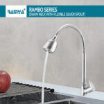 Rambo Flexible Swan Neck Silver - Image 4