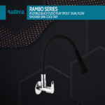 Rambo Smart Flexible Sink Cock Black - Image 4