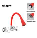 Leaf Smart Flexible Sink Mixer Red - Image 4