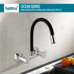 Ocean Flexible Sink Mixer Black - Image 4