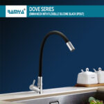 Dove Flexible Swan Neck Black - Image 4