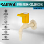 Ivory Nozzle  Bib Cock - Image 3