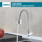 Cube Flexible Swan Neck Silver - Image 4