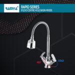 Rapid Smart Flexible Center Hole Mixer Silver - Image 4