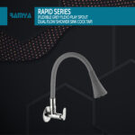Rapid Smart Flexible Sink Cock Grey - Image 4