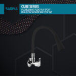 Cube Smart Flexible Sink Cock Black - Image 4