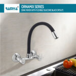Ornamix Flexible Sink mixer Black - Image 5