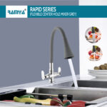 Rapid Smart Flexible Center Hole Mixer Grey - Image 4