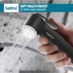 Black Star Health Faucet Set With 1 MTR Tube Wall Hook - Image 5