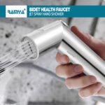 Slide Health Faucet Set with 1 MTR Tube Wall Hook - Image 6